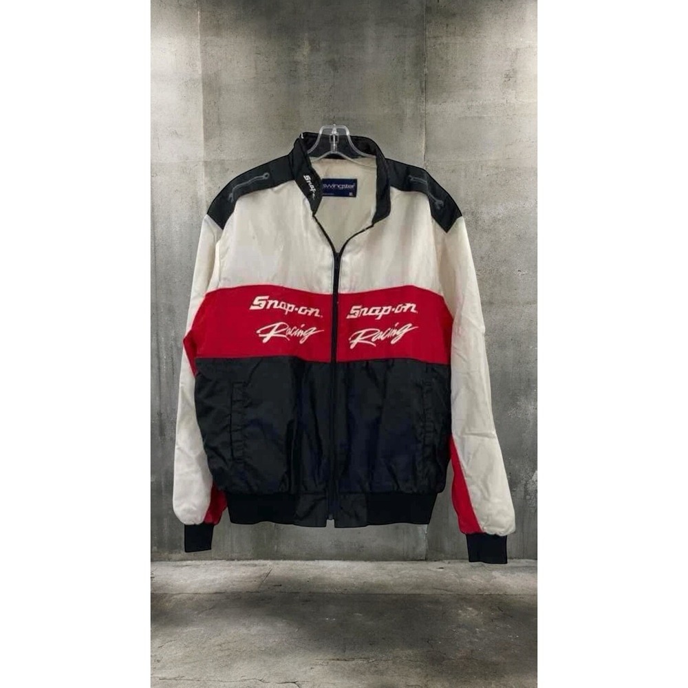 Vintage Snap-on‎ Racing Jacket Swingster Windbreaker Nascar Racing 90s RARE USA